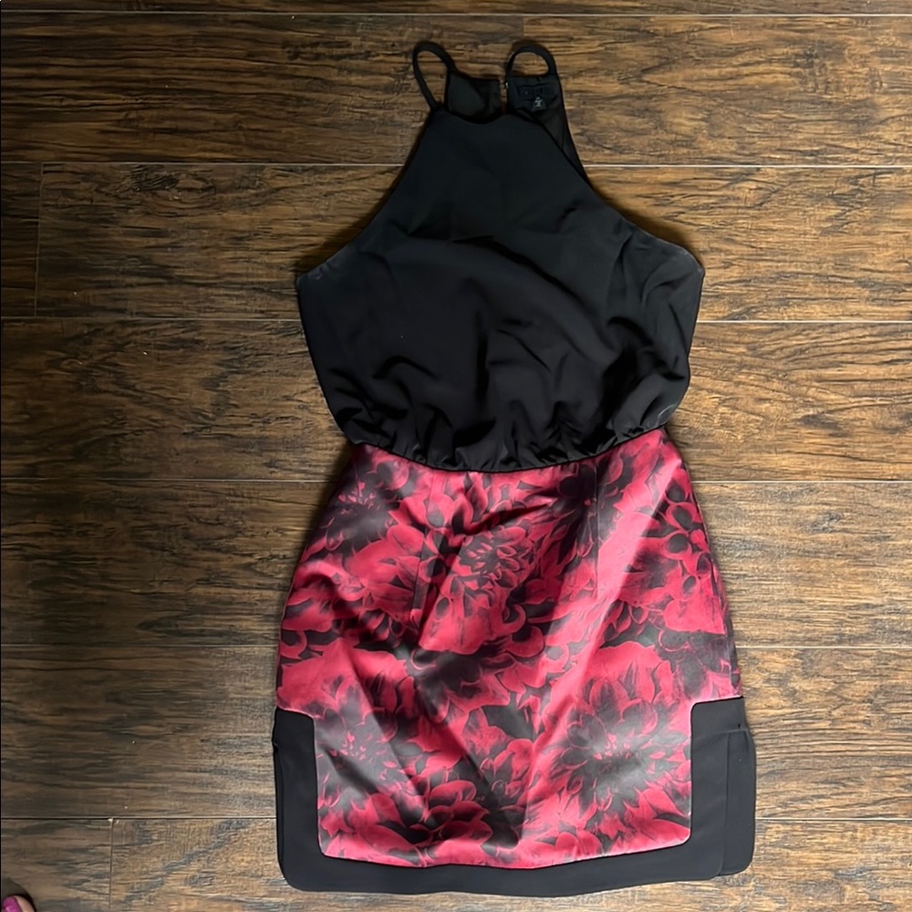 NBD Black Halter Dress